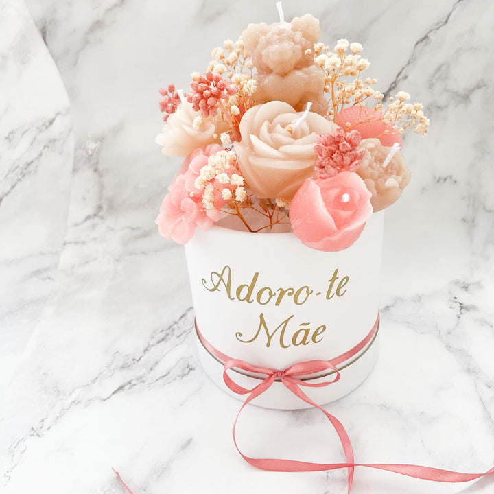 Jardim de Amor em Forma de Velas – Personalizado para Quem Mais Amas! 🌸💛