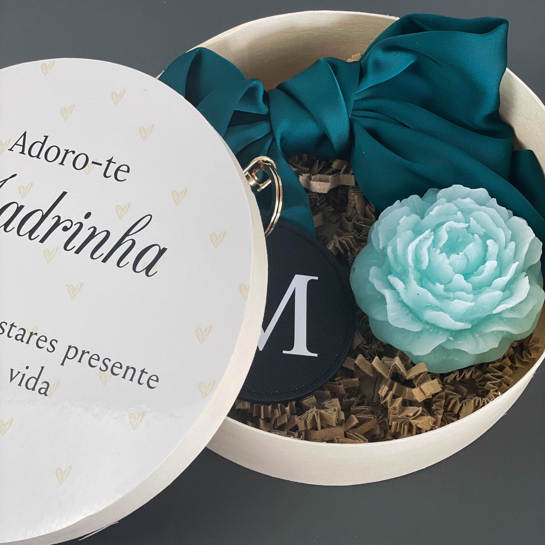 Caixa Presente Elegância Personalizada | Sugestão Madrinha, Mãe, Irmã