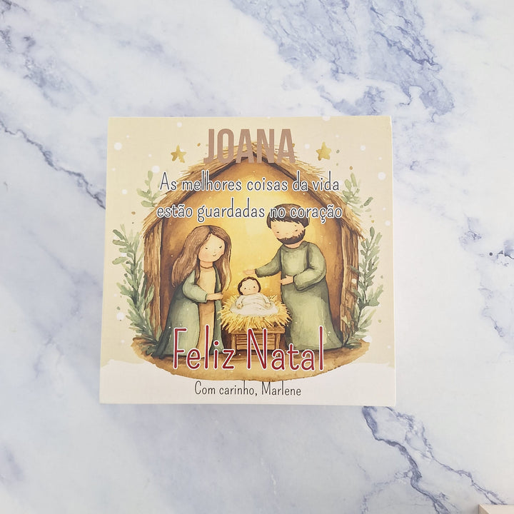 Caixa de Natal Personalizada – Doçura, Conforto e Magia 🎁☕🍫✨