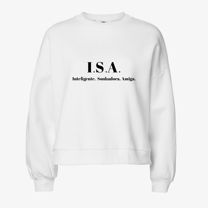 Camisola personalizada com N.O.M.E. e significado (criança e adulto)