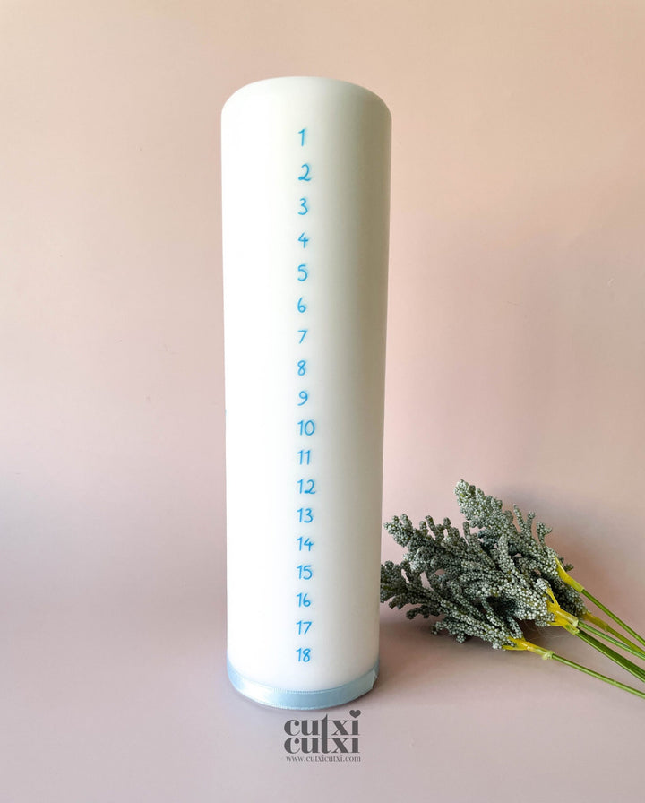 Vela da Vida Personalizada com Moldura