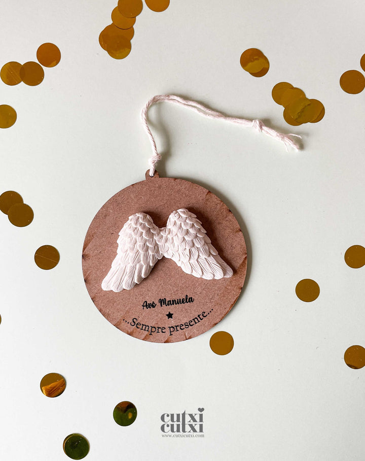 medalhao asas gesso