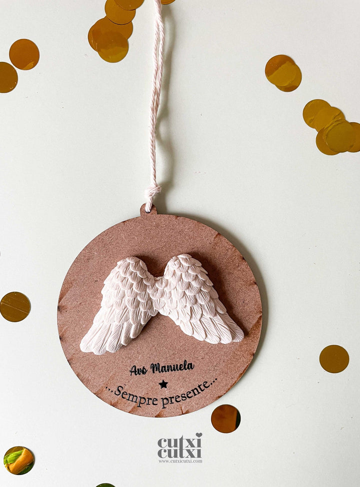 medalhao asas gesso