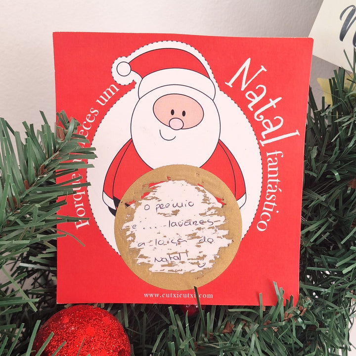 Raspadinhas de Natal - Quem escreve és tu!