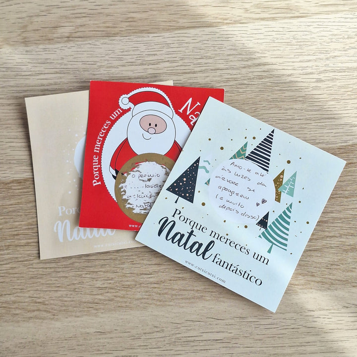 Raspadinhas de Natal - Quem escreve és tu!