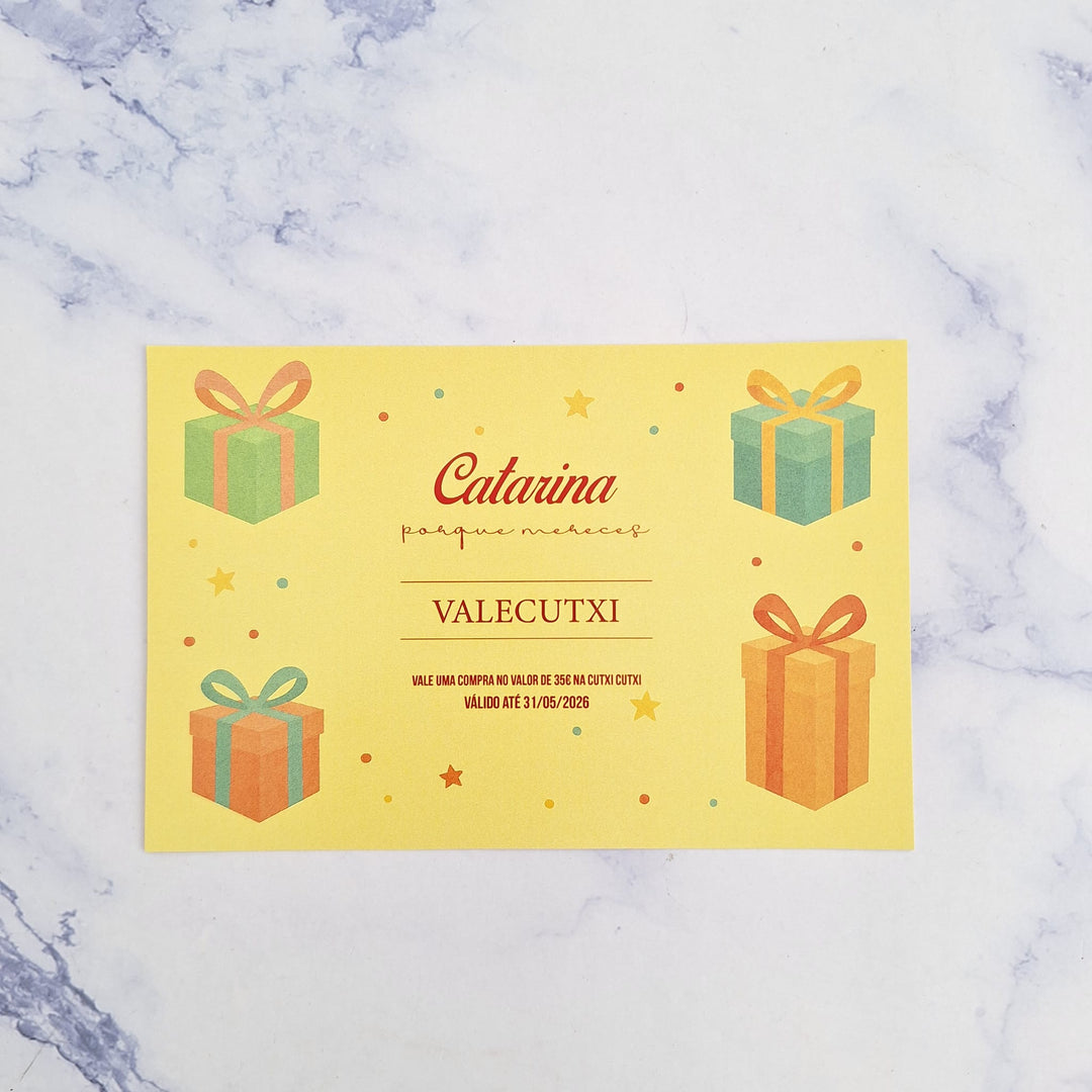 Vale Presente CutxiCutxi