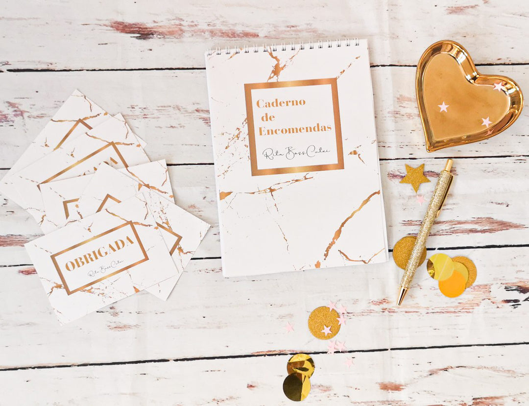 Caderno de encomendas A4