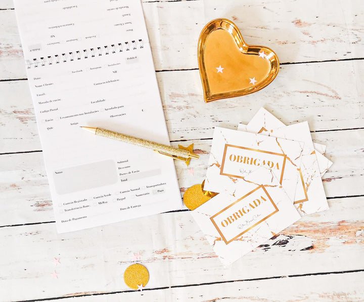 Caderno de encomendas A4