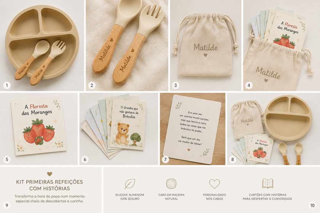 Kit Primeiras Refeições Personalizado