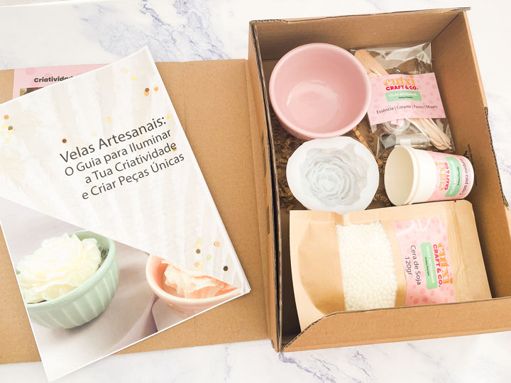 Kit de Velas Artesanais DIY | Cria as Tuas Próprias Velas
