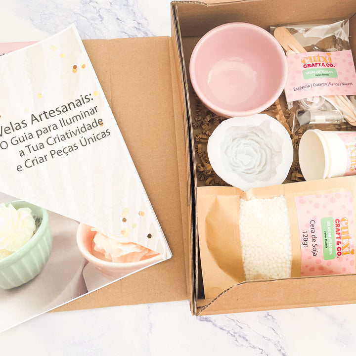 Kit de Velas Artesanais DIY | Cria as Tuas Próprias Velas