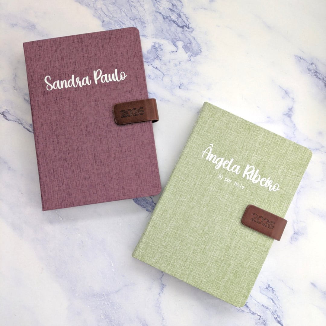 Agenda Diária Delux 2026 - Edição Limitada | Planeamento Diário