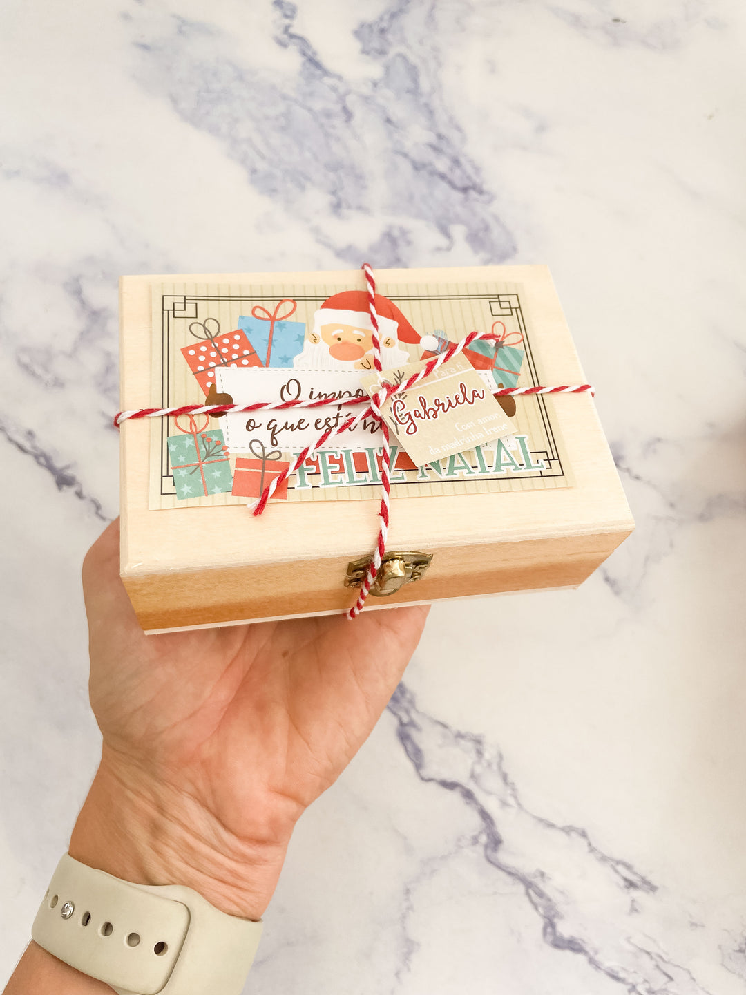 Caixinha Pai Natal | Para Rech€ar | Especial NATAL