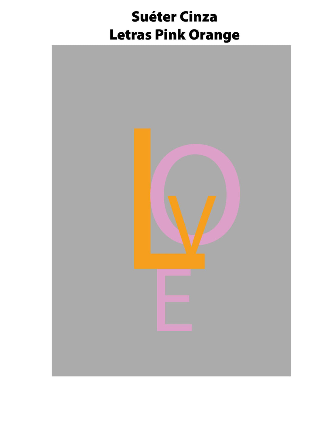 Camisola Color inLOVE