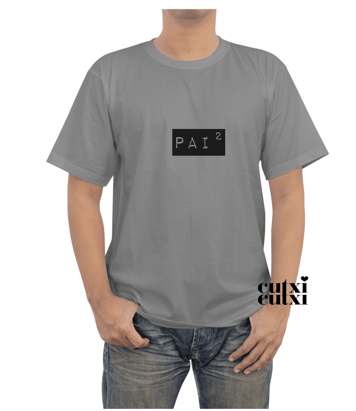T-shirt  Pai | Tio | Avô | Label Ao Quadrado