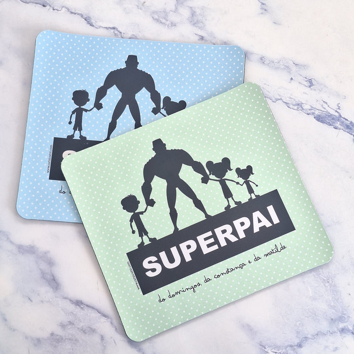 Tapete de Rato Super Poder (Pai | Avô | Tio)