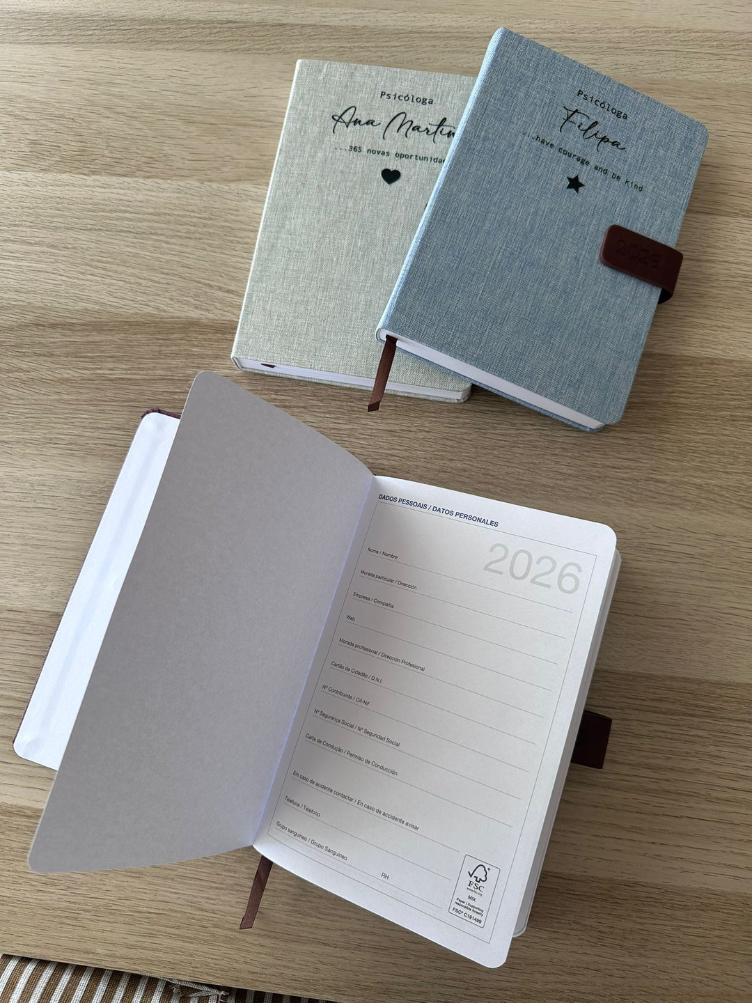 Agenda Diária Delux 2026 - Edição Limitada | Planeamento Diário - Cutxi Cutxi - Presentes Personalizados