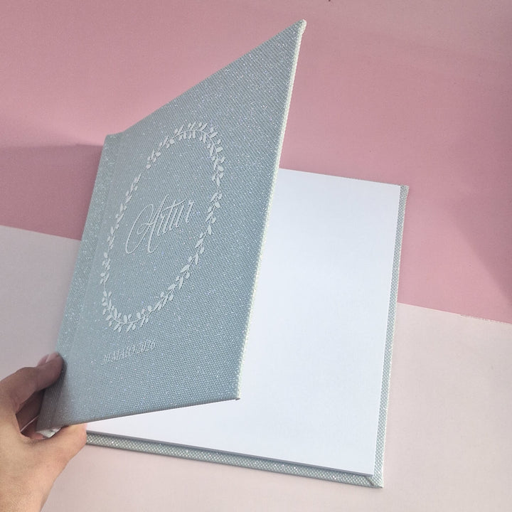 Álbum de Batismo Personalizado - Edição Especial - Cutxi Cutxi - Presentes Personalizados