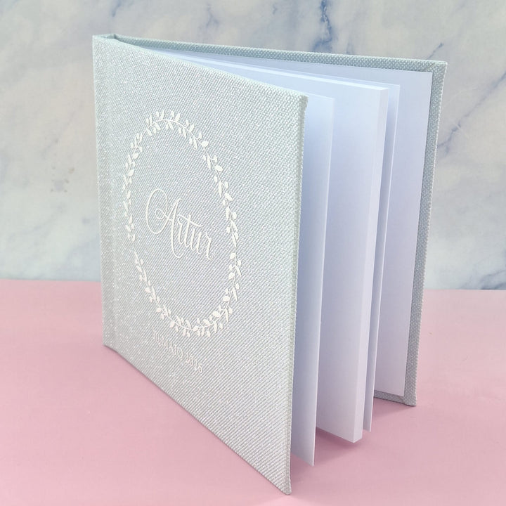 Álbum de Batismo Personalizado - Edição Especial - Cutxi Cutxi - Presentes Personalizados