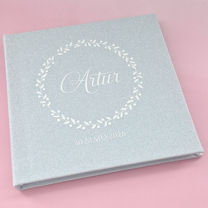 Álbum de Batismo Personalizado - Edição Especial - Cutxi Cutxi - Presentes Personalizados
