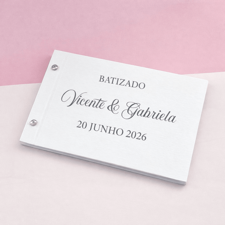 Álbum para fotografias ou de assinaturas - Cutxi Cutxi - Presentes Personalizados