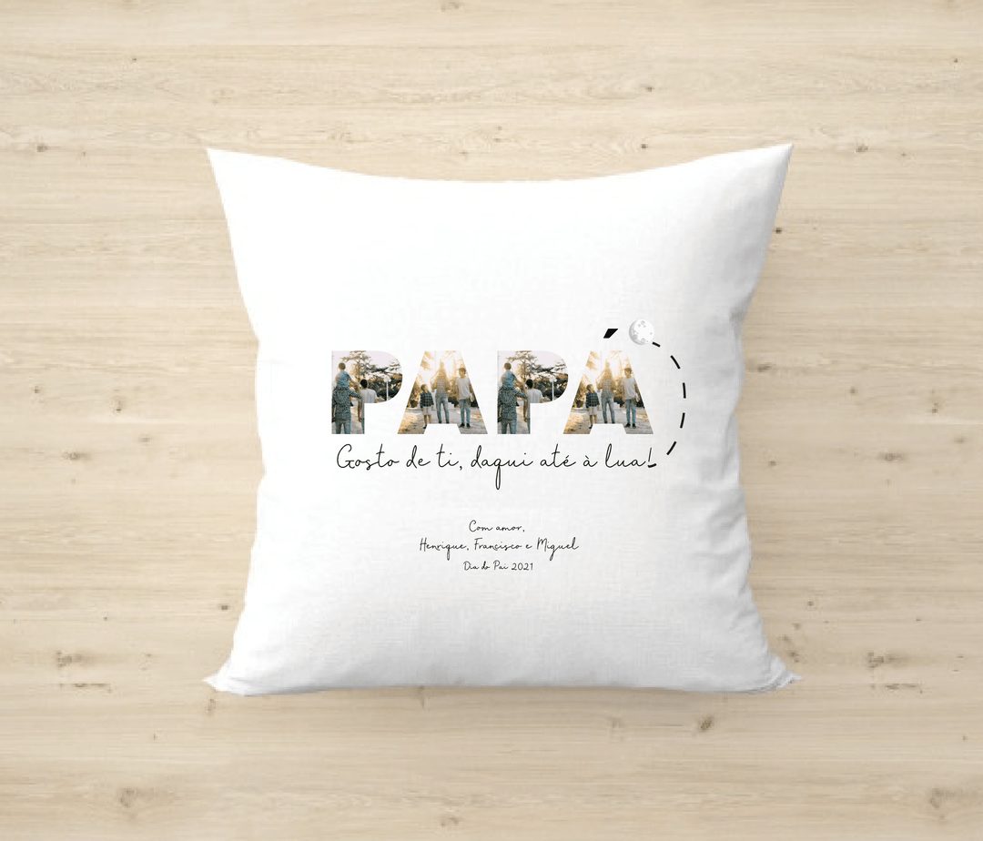 Almofada Pai ou Papá Personalizada (Sugestão Presente)