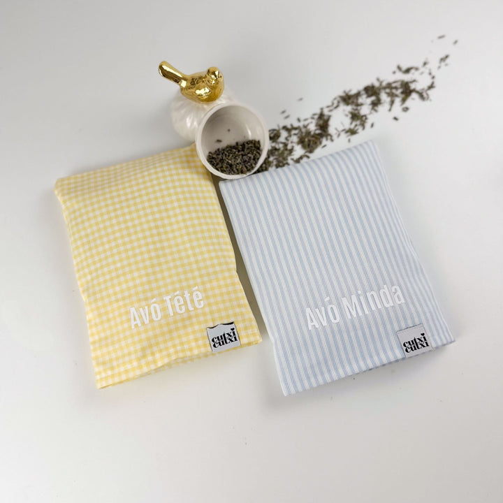 Almofada RELAX de Sementes e Alfazema - Cutxi Cutxi - Presentes Personalizados