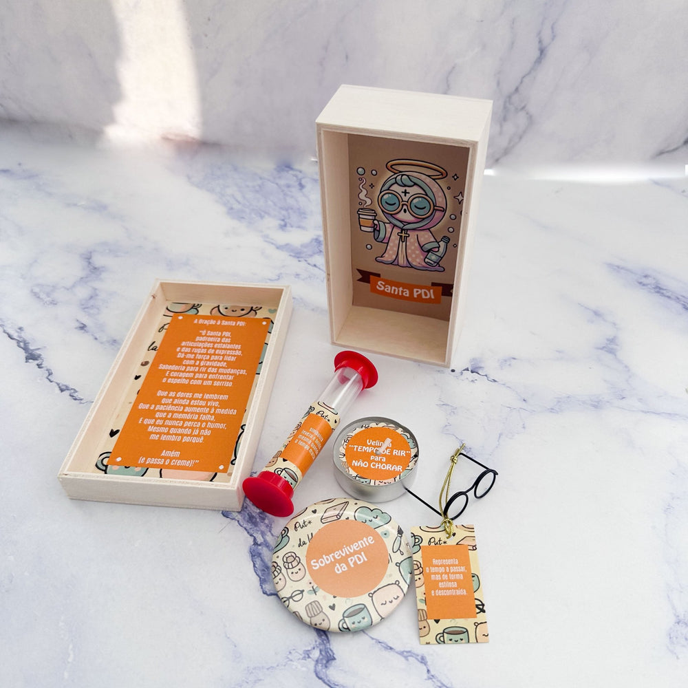 Altar à Santa PDI – Porque a Idade É um Número (e Uma Aventura)! ✨🕰️ - Cutxi Cutxi - Presentes Personalizados