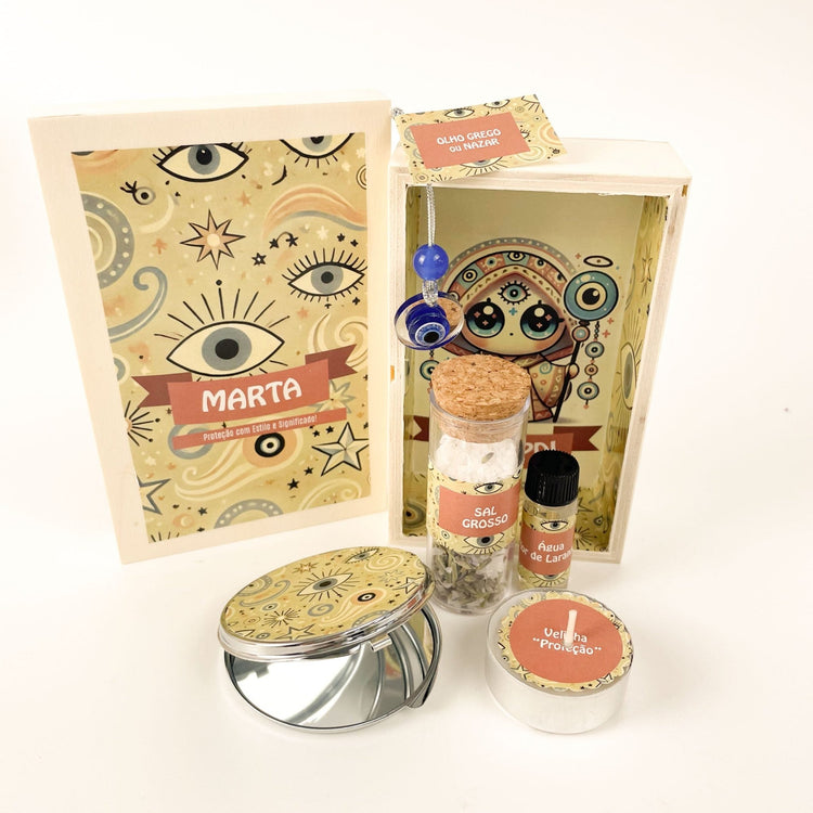 Altar Contra o Mau Olhado – Proteção com Estilo e Significado! 🧿✨ - Cutxi Cutxi - Presentes Personalizados