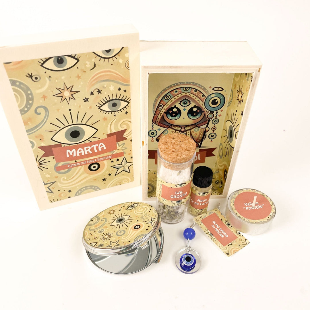 Altar Contra o Mau Olhado – Proteção com Estilo e Significado! 🧿✨ - Cutxi Cutxi - Presentes Personalizados