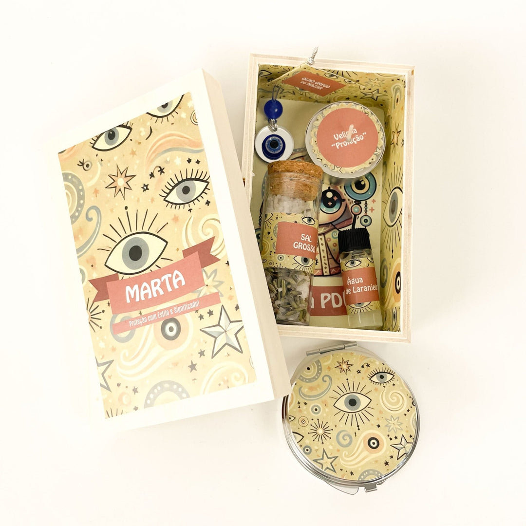 Altar Contra o Mau Olhado – Proteção com Estilo e Significado! 🧿✨ - Cutxi Cutxi - Presentes Personalizados