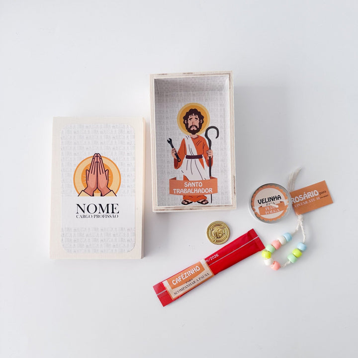 Altar do Santo Trabalhador – O Kit de Sobrevivência para o Dia a Dia no Trabalho! - Cutxi Cutxi - Presentes Personalizados