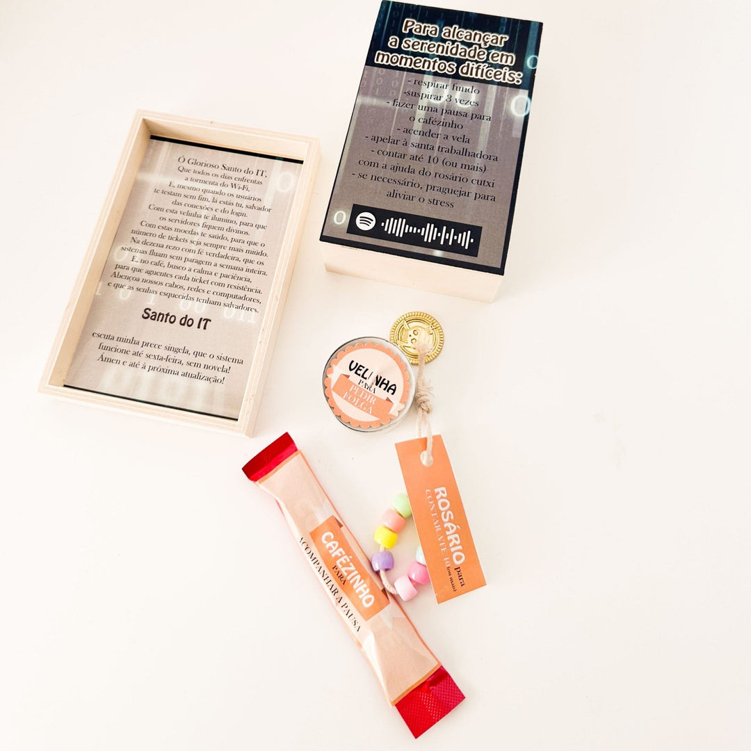 Altar do Santo Trabalhador – O Kit de Sobrevivência para o Dia a Dia no Trabalho! - Cutxi Cutxi - Presentes Personalizados