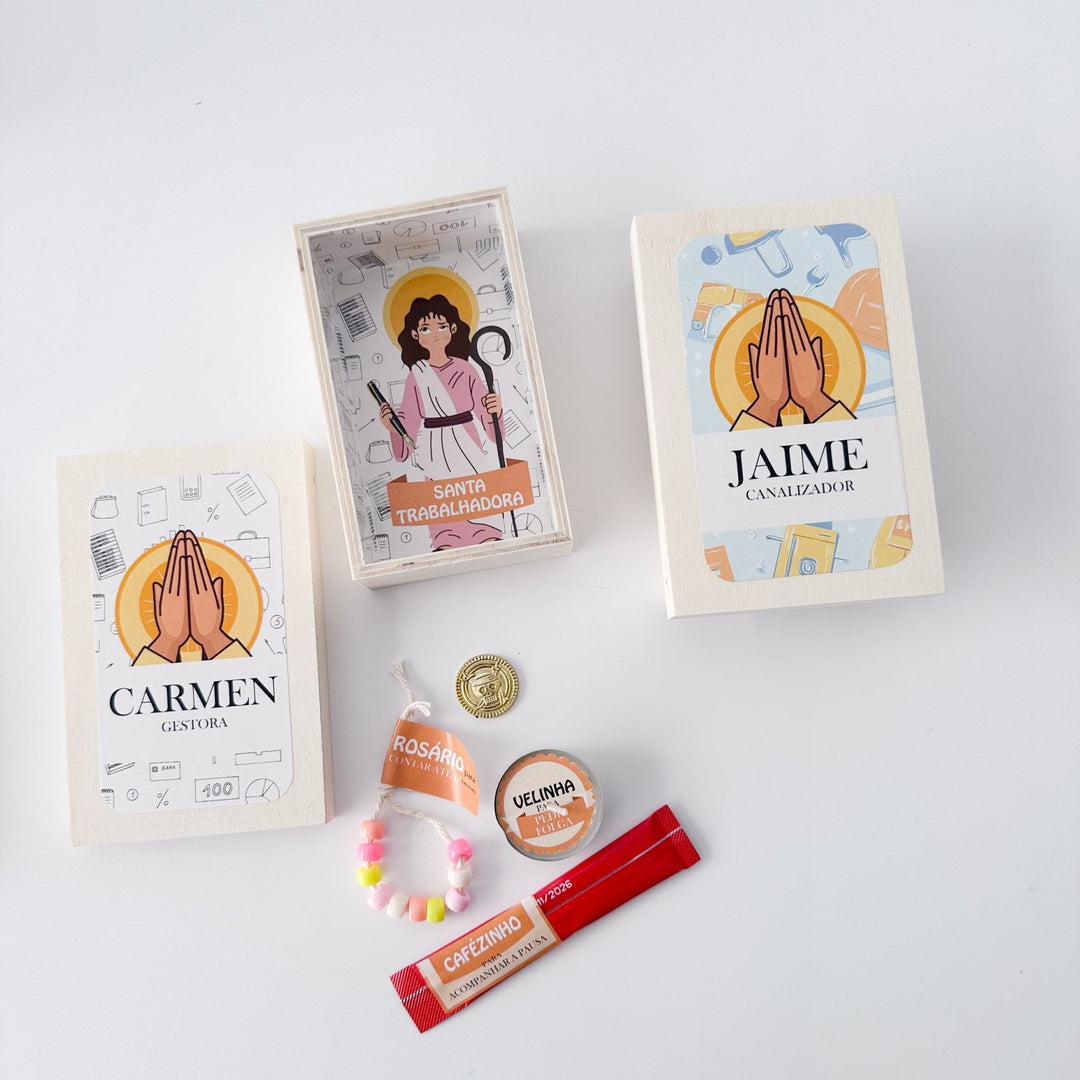 Altar do Santo Trabalhador – O Kit de Sobrevivência para o Dia a Dia no Trabalho! - Cutxi Cutxi - Presentes Personalizados