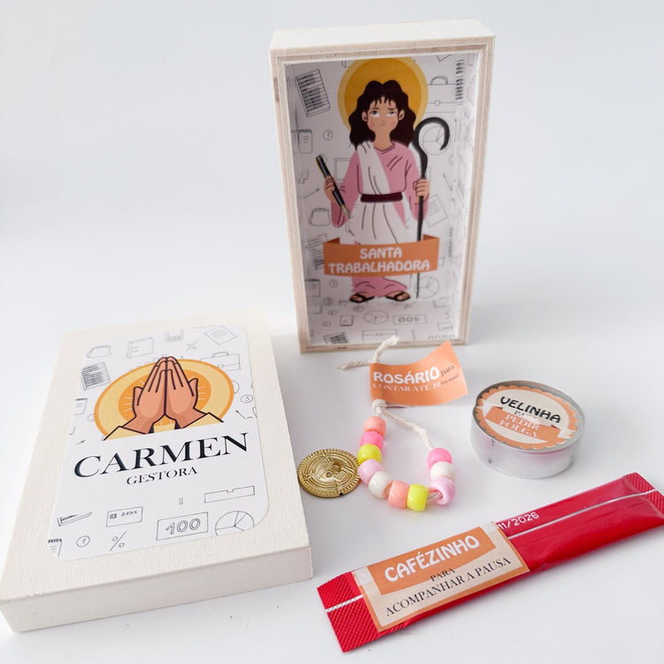 Altar do Santo Trabalhador – O Kit de Sobrevivência para o Dia a Dia no Trabalho! - Cutxi Cutxi - Presentes Personalizados