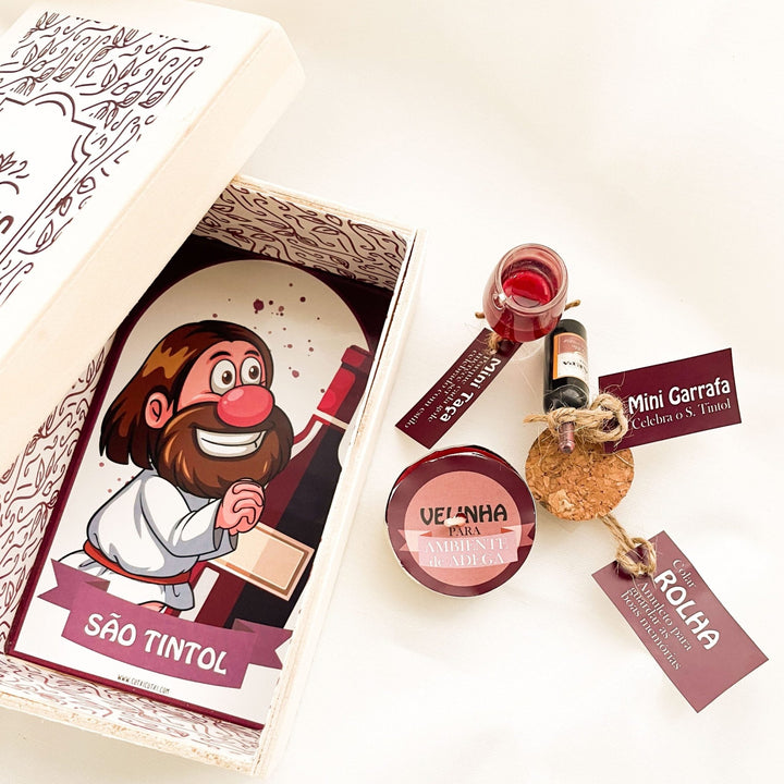 Altar do São Tintol – Celebrar a Arte de um Bom Copo de Vinho! - Cutxi Cutxi - Presentes Personalizados
