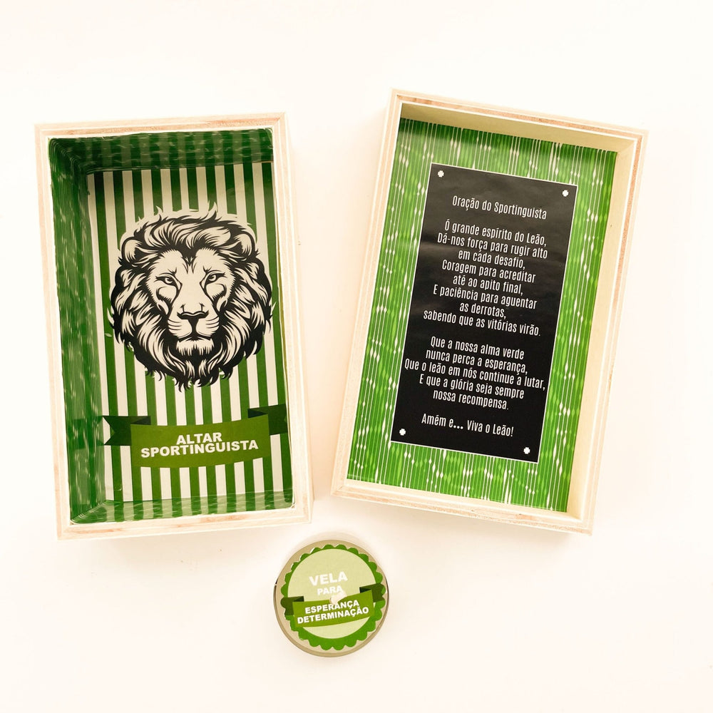Altar do Sportinguista – Esperança e Garra em Cada Detalhe! - Cutxi Cutxi - Presentes Personalizados