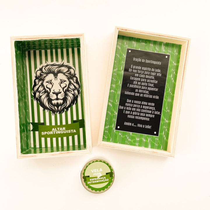 Altar do Sportinguista – Esperança e Garra em Cada Detalhe! - Cutxi Cutxi - Presentes Personalizados