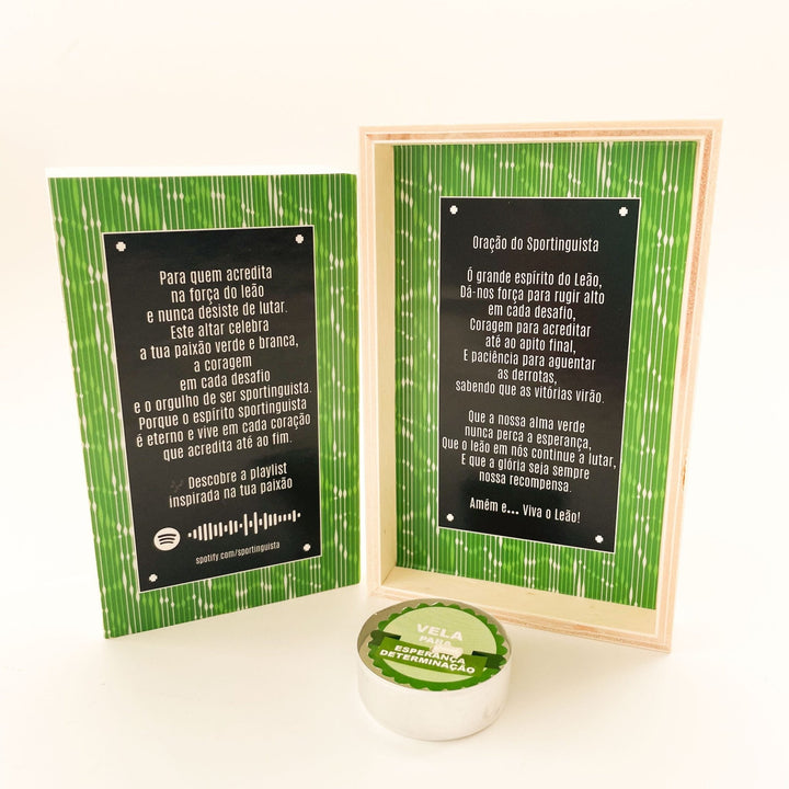 Altar do Sportinguista – Esperança e Garra em Cada Detalhe! - Cutxi Cutxi - Presentes Personalizados