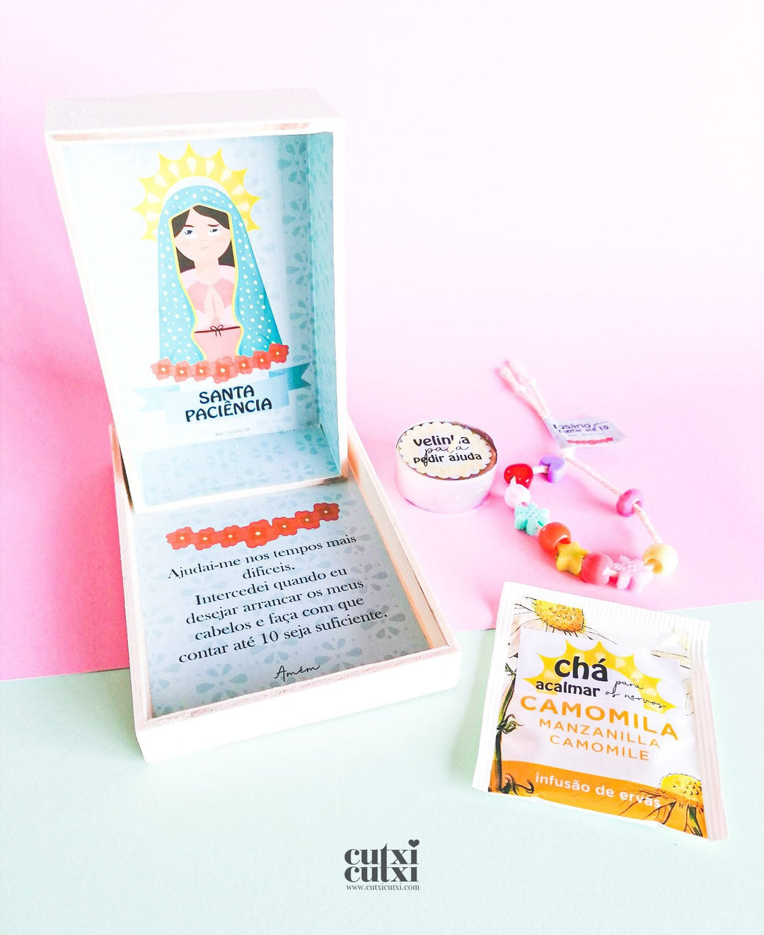 Altar Santa Paciência - Cutxi Cutxi - Presentes Personalizados