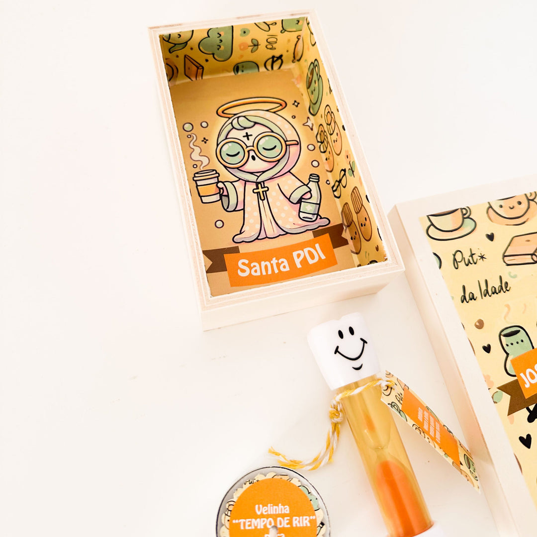 Altar à Santa PDI – Porque a Idade É um Número (e Uma Aventura)! ✨🕰️
