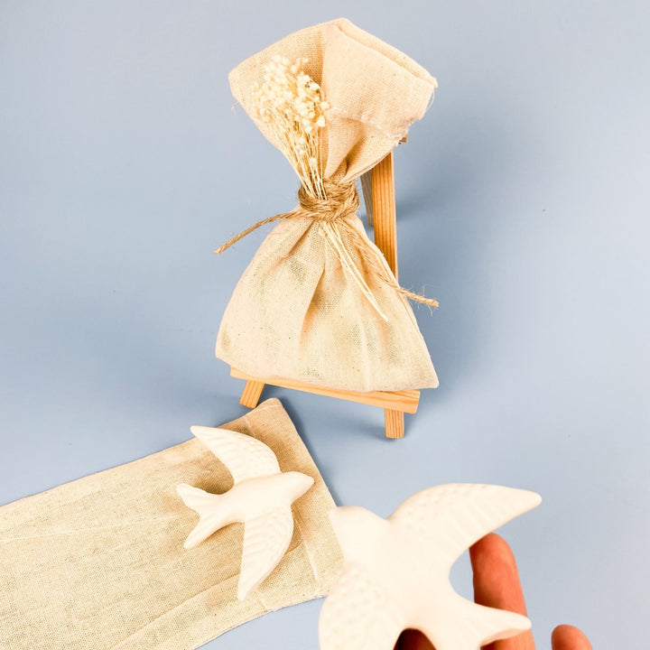 Andorinha Perfumada Personalizada | Lembrança de Casamento - Cutxi Cutxi - Presentes Personalizados