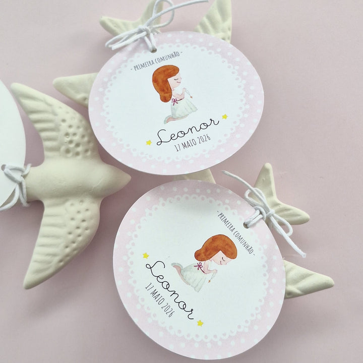 Andorinhas gesso perfumado - Lembrança - Cutxi Cutxi - Presentes Personalizados