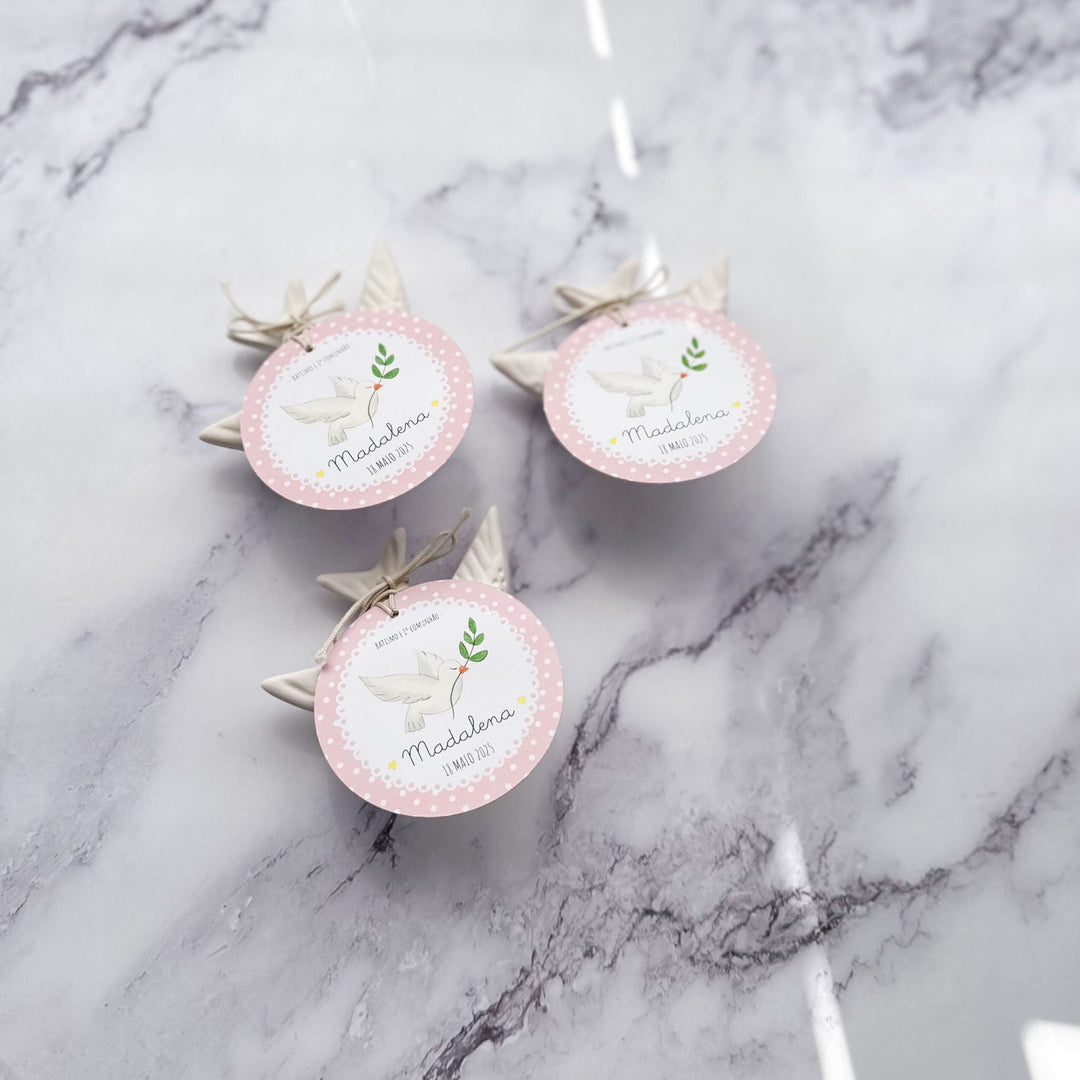 Andorinhas gesso perfumado - Lembrança - Cutxi Cutxi - Presentes Personalizados