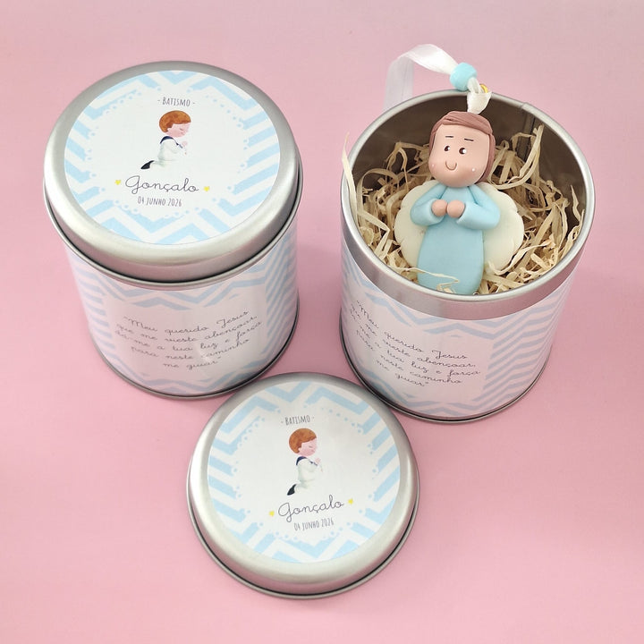 Anjos da Guarda em Porcelana, Feitos e Personalizados à Mão - Cutxi Cutxi - Presentes Personalizados