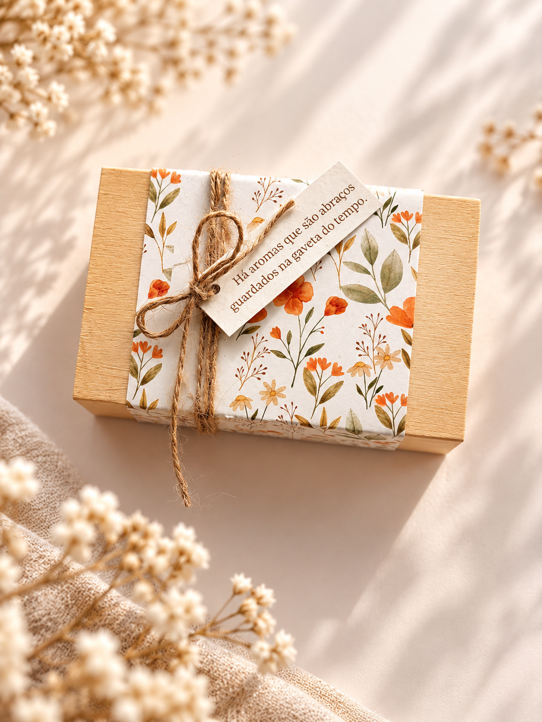 Um Abraço em Flor | Ambientador de Gesso Perfumado