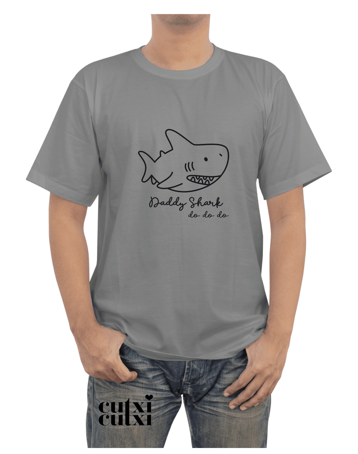 T-shirt Daddy Shark, do do do