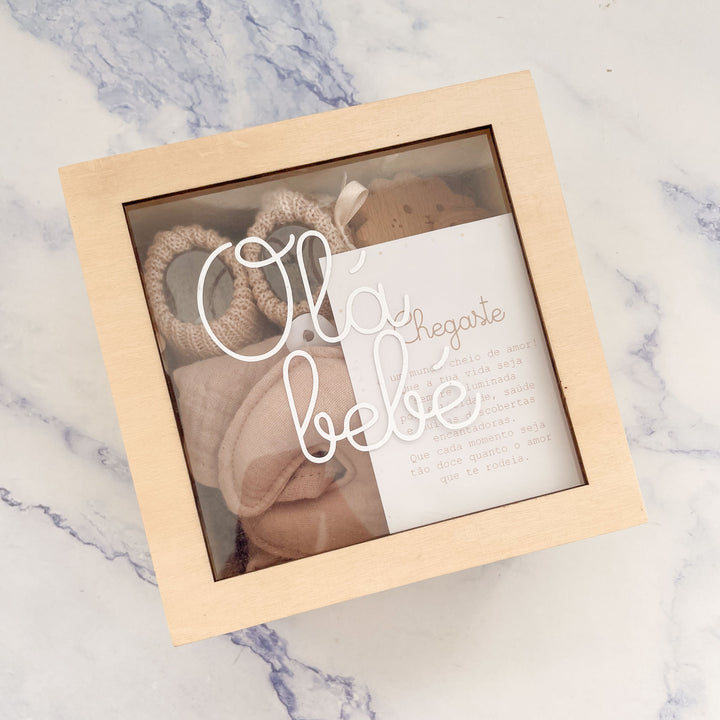 Baby Box #1 | Caixa do Bebé Personalizada com Produtos Artesanais