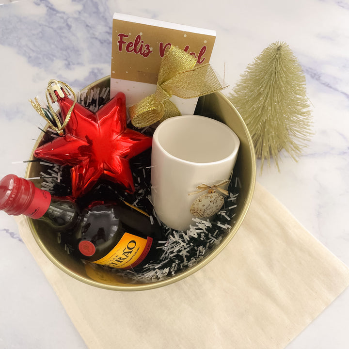 Lata Presente de Natal Personalizada para Homem