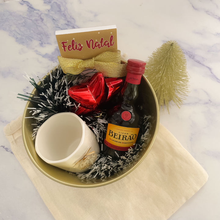 Lata Presente de Natal Personalizada para Homem